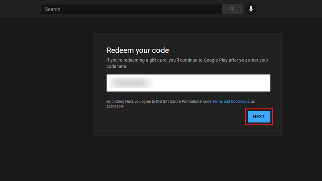 How to redeem youtube premium code