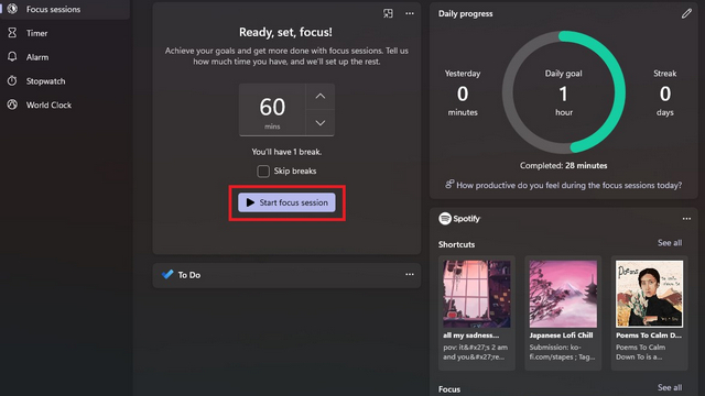 How to Use Focus Sessions to Boost Productivity in Windows 11 - 69