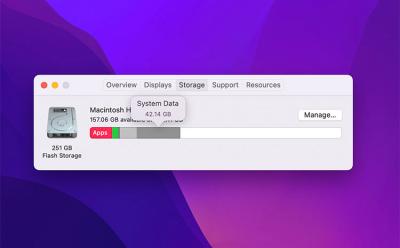 what is system data in mac storage and how to clear it featured image