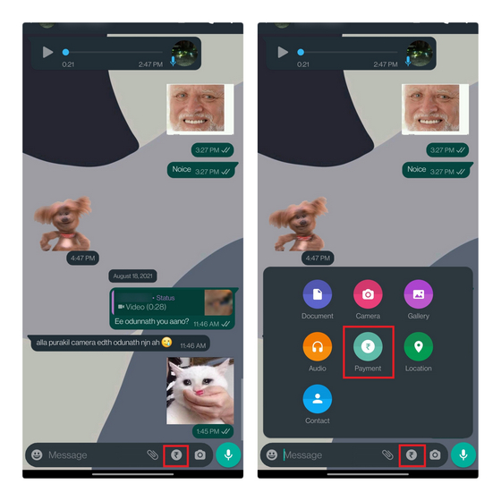 WhatsApp Starts Testing a New Payment Shortcut on Android - 32