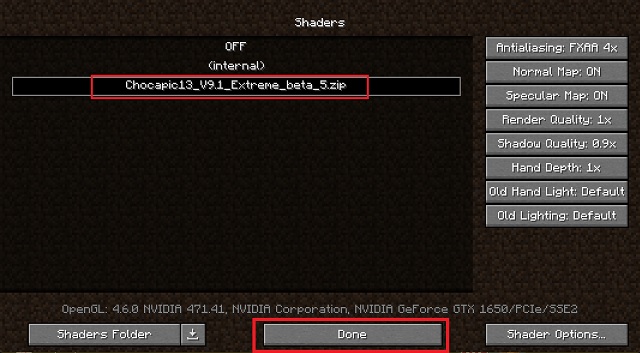Activate Shaders in MC (Best Shaders for Minecraft 1.18)