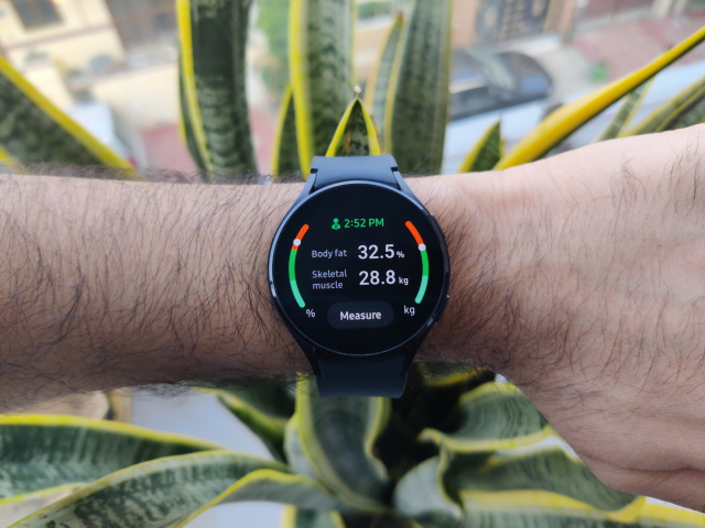 Samsung Galaxy Watch 4 BIA sensor