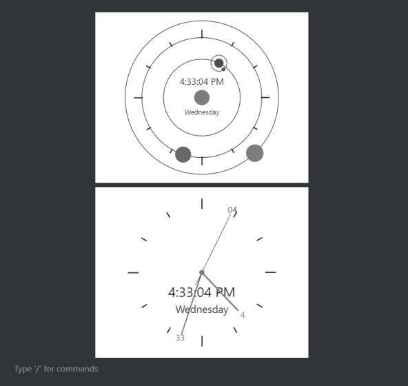 Apption - Embed Notion Flix – Modern Flip Clock Widget