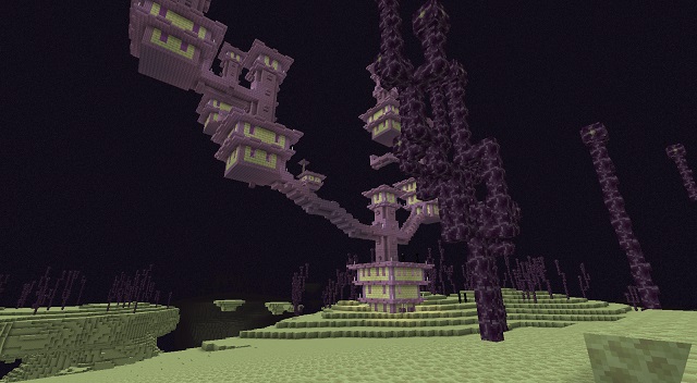 minecraft city texture pack ender dragon