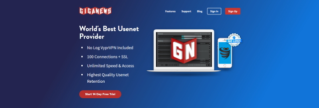 GIGA News best usenet providers