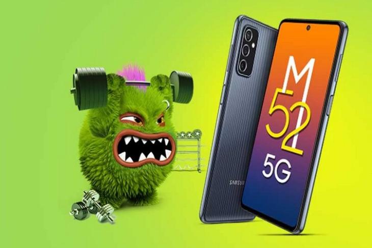 Samsung Galaxy M52 5G with a Slim Design Launching in India on September 28