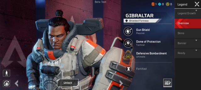 Gibraltar apex 