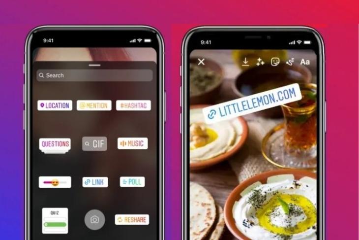 How to Add Links to Instagram Stories with Stickers - new