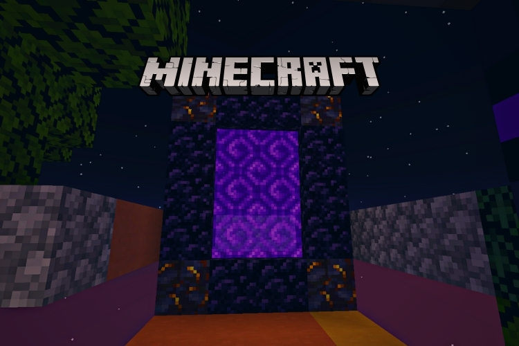 How to Make a Nether Portal or End Portal in Minecraft
