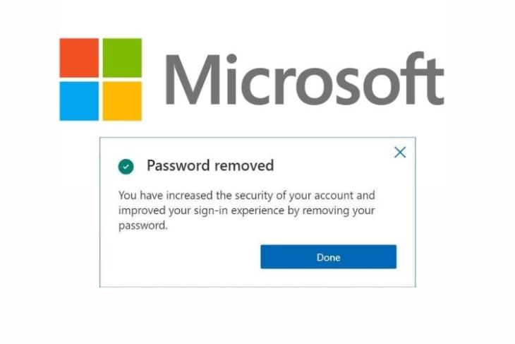 how to change microsoft account without password