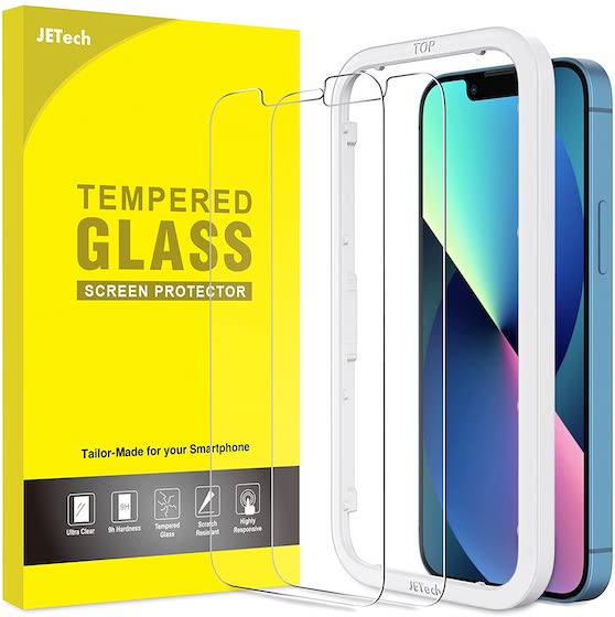 JETech Screen Protector Compatible with iPhone 13/13 Pro 6.1-Inch