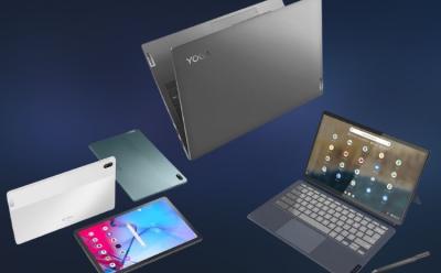 Lenovo Launches New Yoga Laptops, a 2-in-1 Chromebook, and Two New Tablets