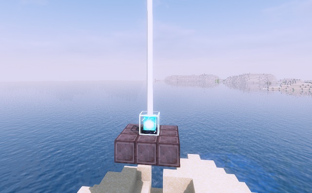 Πυραμίδα Beacon Επίπεδο 1 στο Minecraft