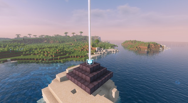 Minecraft: How to Build a Beacon Pyramid (Step By Step) 