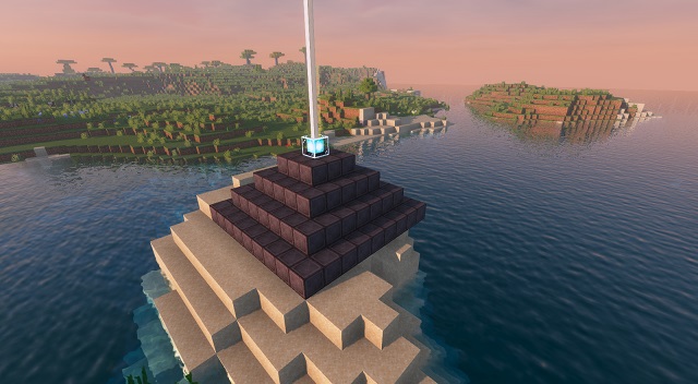 Minecraft: How to Build a Beacon Pyramid (Step By Step) 