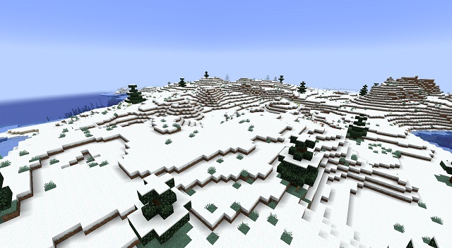 Minecraft Snowy Thundra Biome