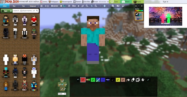 Minecraft Skin Editor