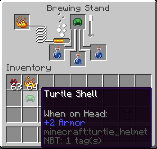 Potion of the Turtle Master i Minecraft
