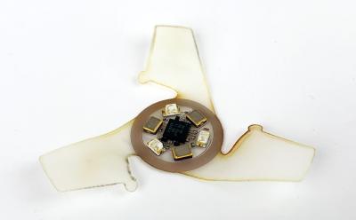 Scientists Develop Tiny Battery-Less Electronic Fliers to Collect Environmental Data