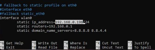 Как установить статический IP-адрес на Raspberry Pi