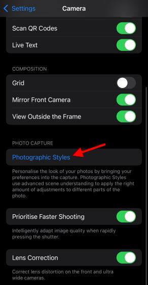 Ios Camera Styles Examples How to Use Photographic Styles in iPhone 13 Camera App | Beebom