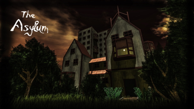 a screenshot of the The asylum on Roblox scary game