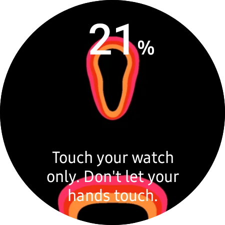 touch your watch only galaxy watch 4