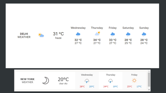 weather widget notion 