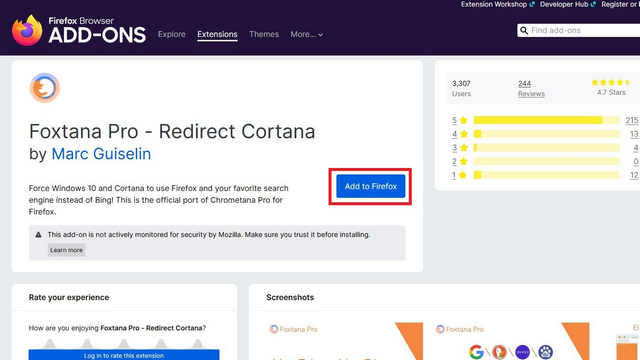 Foxtana Pro - Redirect Cortana – Get this Extension for 🦊 Firefox (en-US)