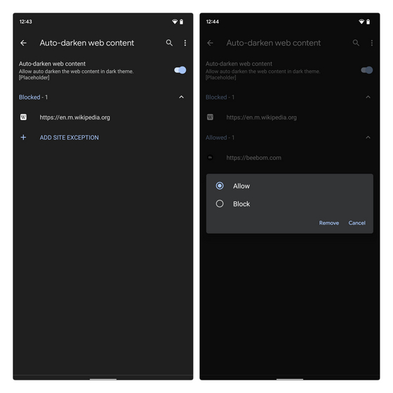 How to Enable/ Disable Dark Theme on a Per-Site Basis in Google Chrome