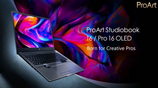 Asus Unveils New ProArt, Vivobook, and Zenbook Laptops with OLED Displays