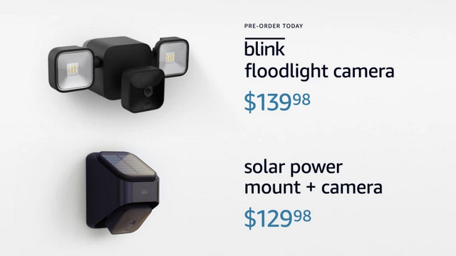blink camera and solar mount
