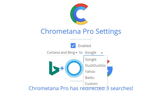 configure chrometana pro