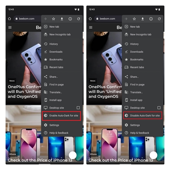 Turn on and off dark mode on Chrome (1-min easy guide)