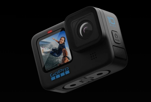 GoPro HERO10 Black Caméra d'action Vidéo 5.3K, 23MP