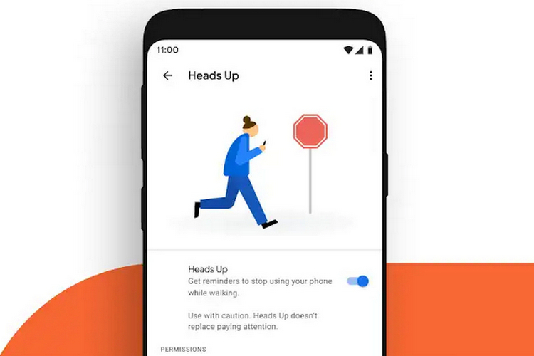 heads up mode digital wellbeing