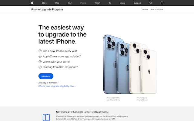 iPhone Upgrade Program