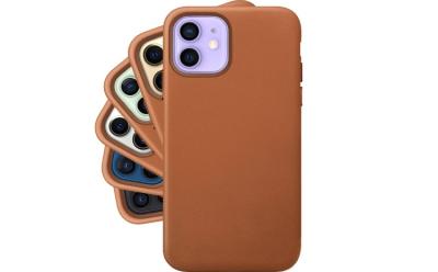 iphone 12 leather cases featured