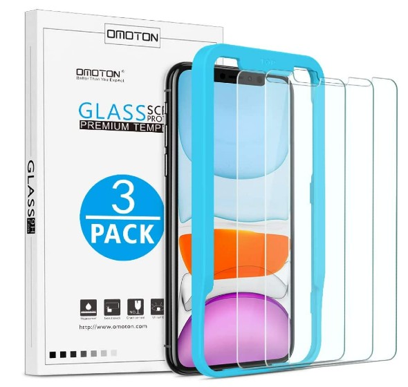 omoton screen protector iPhone 12