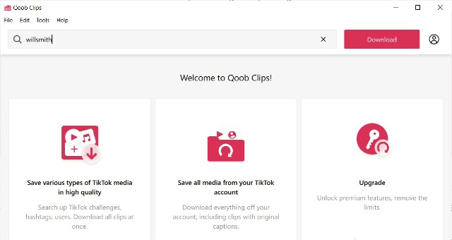 How to Download TikTok Videos Using Qoob Clips