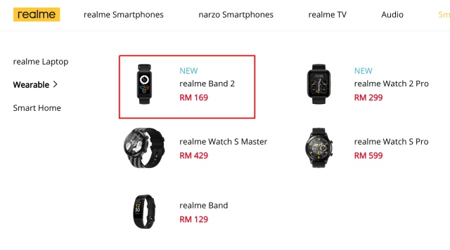 Realme Band 2 to Launch in Malaysia Tomorrow; Official Price Leaks Ahead of Launch