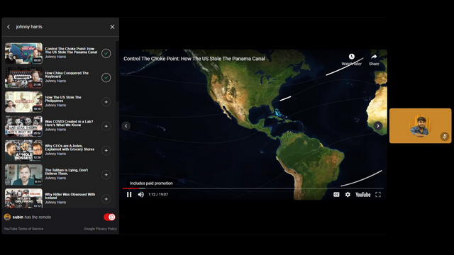 search videos or paste link