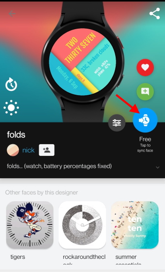 Free watch faces samsung galaxy online watch