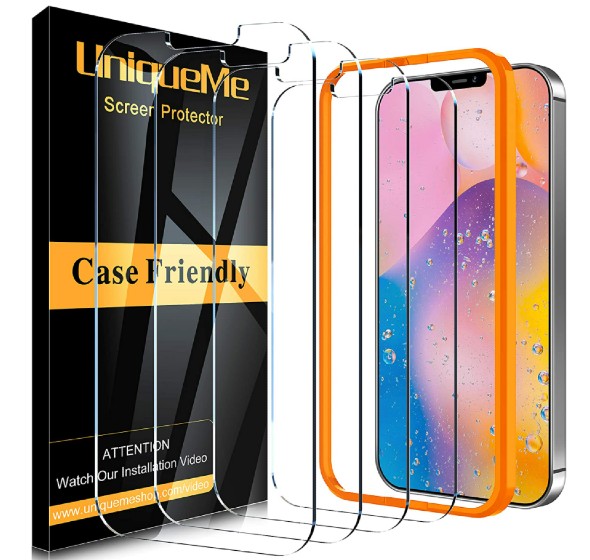 uniqueme tempered glass iPhone 12