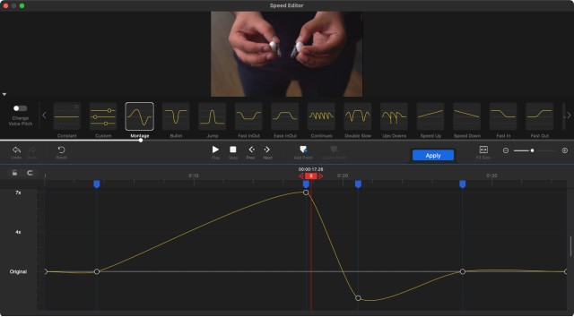 videoproc speed editing