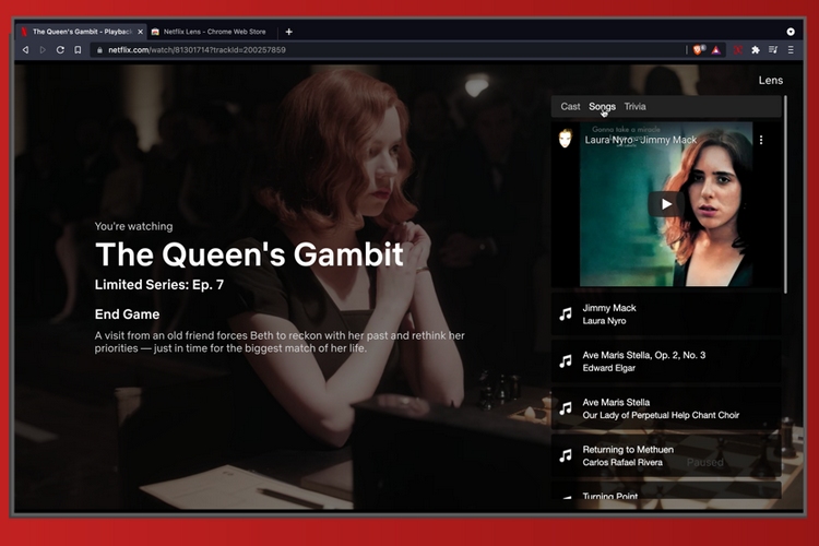 Check Cast and Songs of Any Netflix Series with This Browser Extension