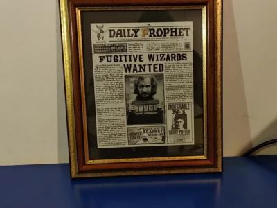 This Potterhead Replicated the Daily Prophet Newspaper from Harry Potter Using E-Paper