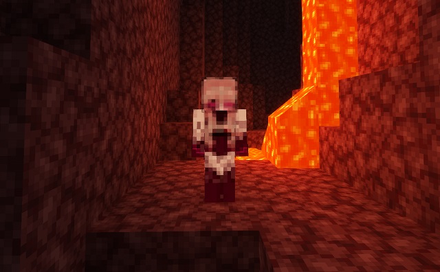 Demon Girl skin in Minecraft