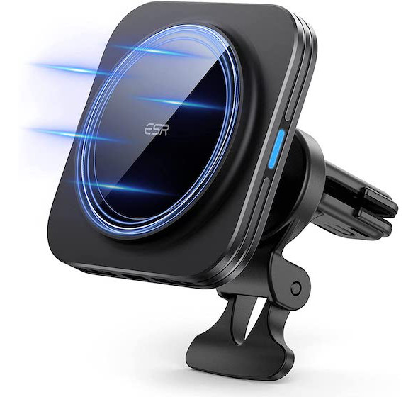 ESR HaloLock Magnetic Wireless Car Charger Mount