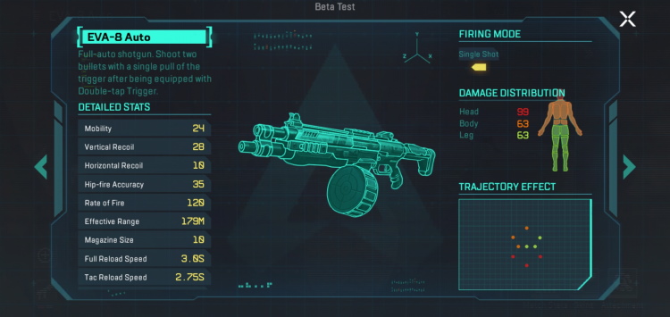EVA 8 shotgun